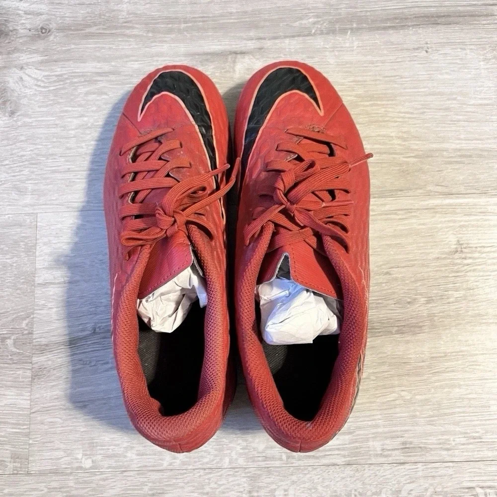 Nike Hypervenom Youth Size 5 Red FG Soccer Cleats Football Boots Kids